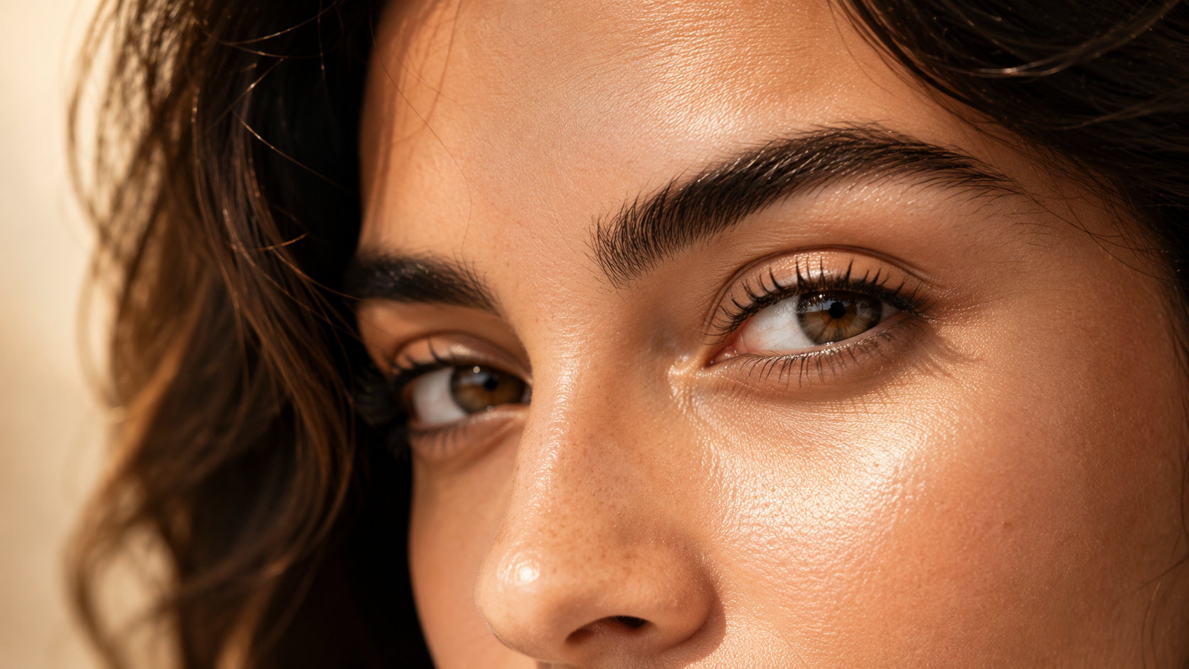 under eye