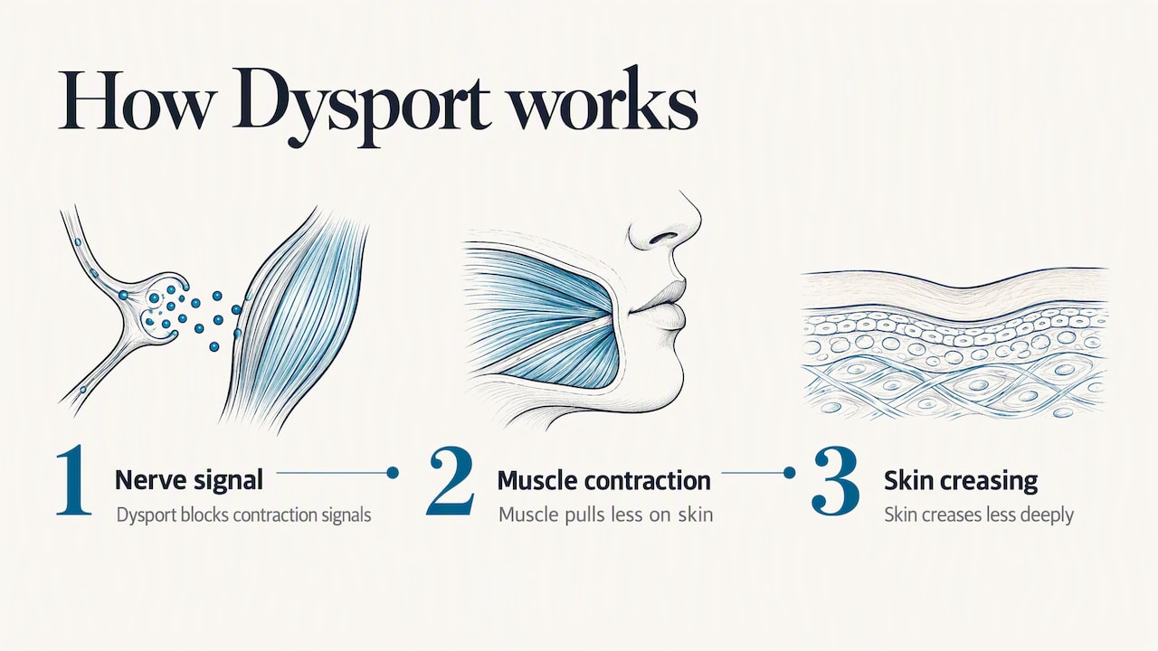 How Dysport differs from wrinkle filler