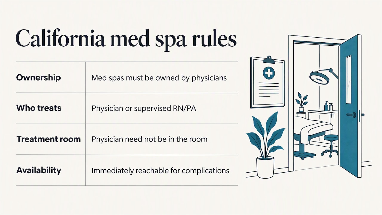 What a medical spa actually is, and why it matters in California — overview diagram