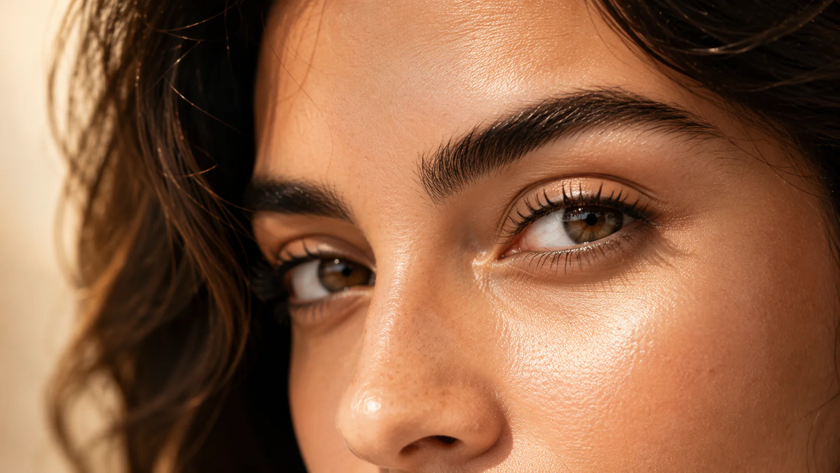 under eye